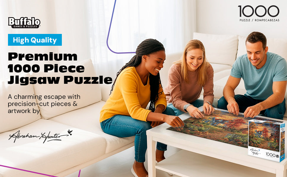 Abraham Hunter: Autumn Lights 1000 Piece Puzzle