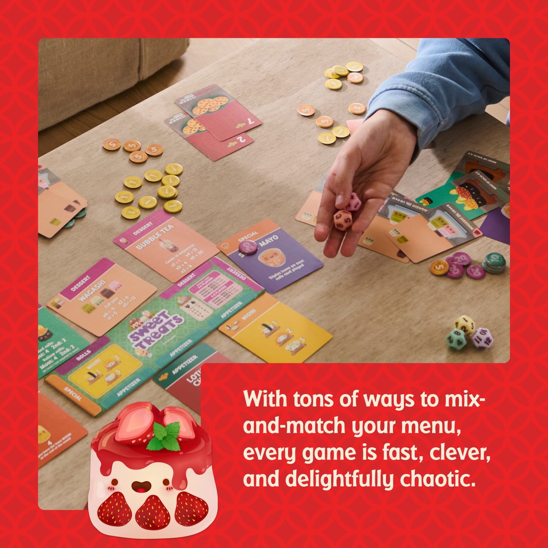 Sushi Go! Party Chef’s Special – New Card Drafting Game