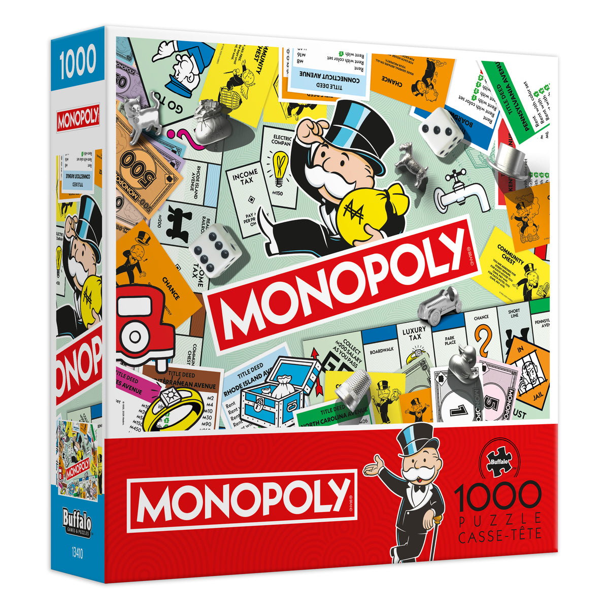 Monopoly Collage 1000 Piece Puzzle