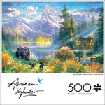 Abraham Hunter Mountain Morning 500 Piece Jigsaw Puzzle
