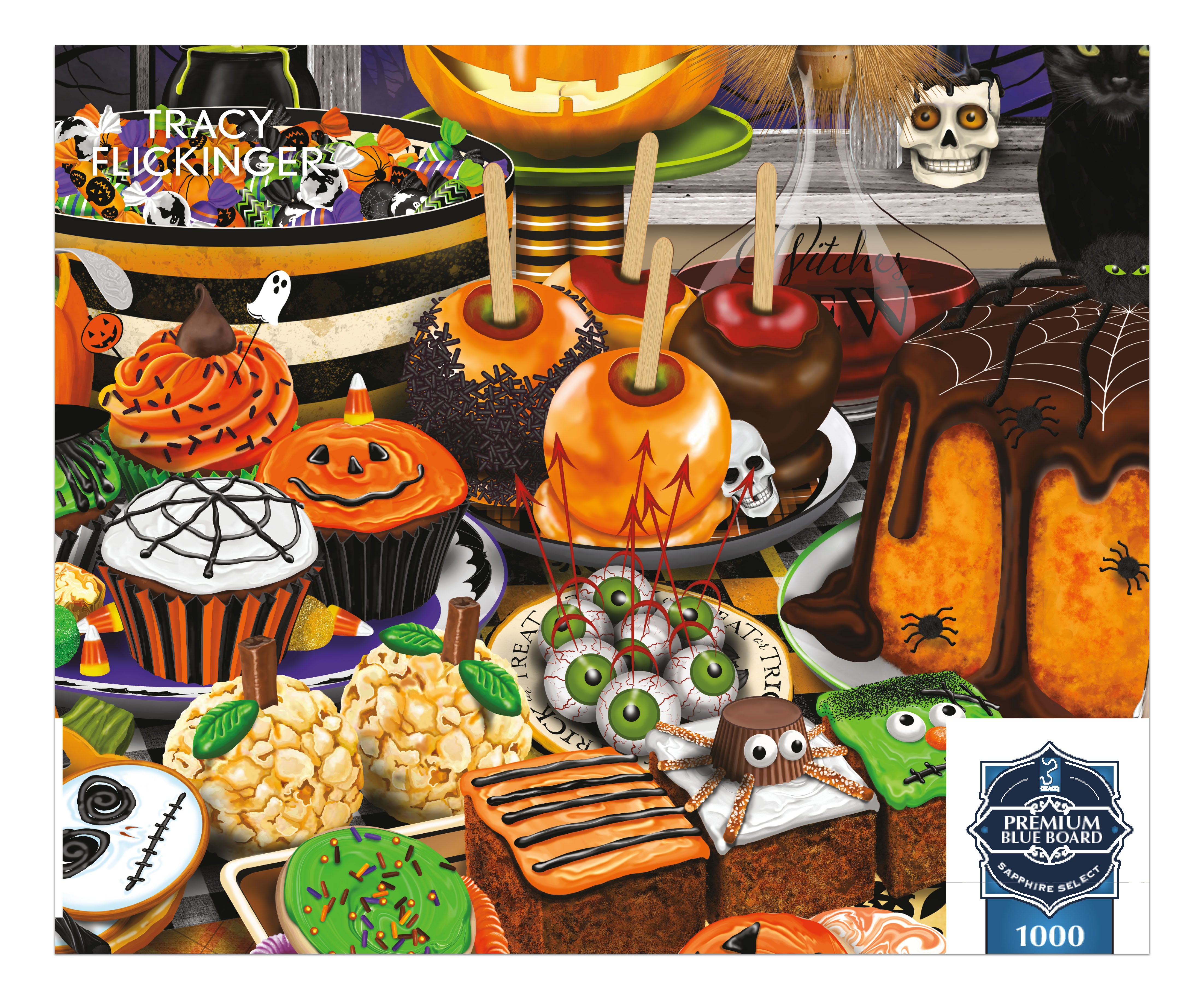 Tracey Flickinger Halloween Haul 1000 Piece puzzle - Sapphire Select