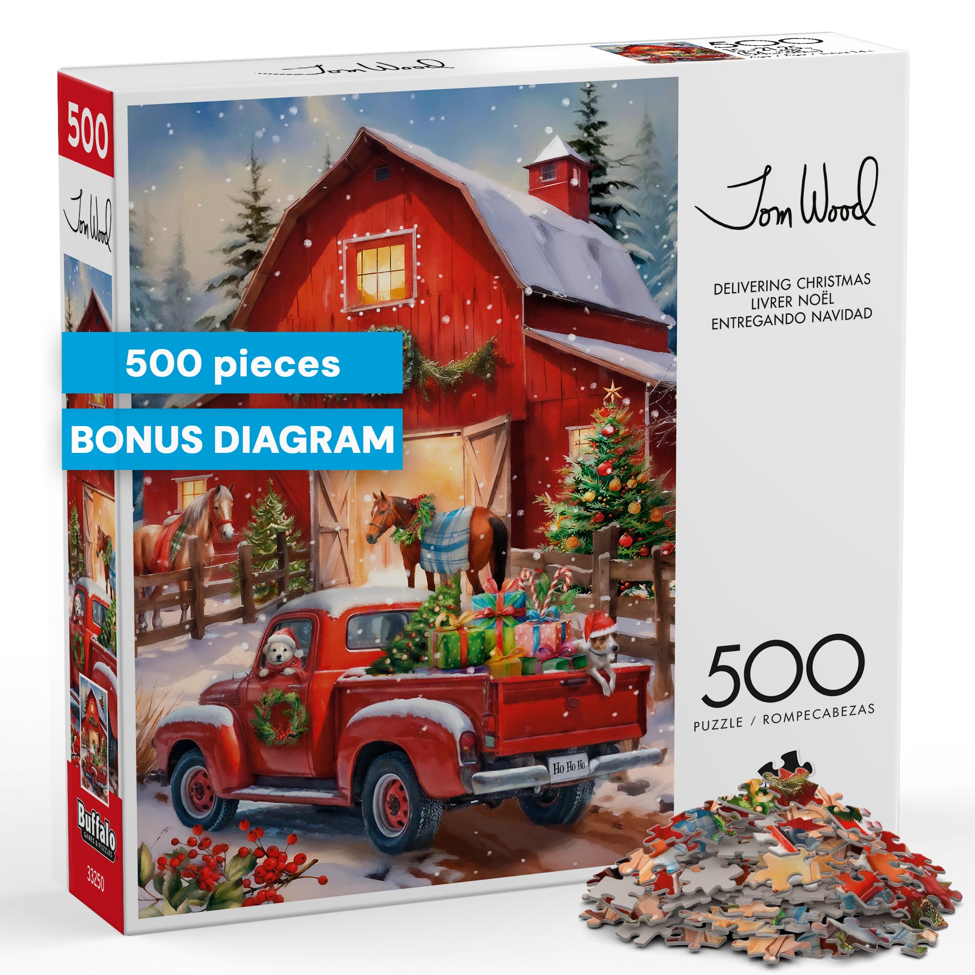 Country Life: Delivering Christmas 500 Piece Jigsaw Puzzle