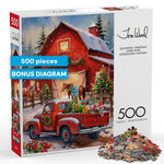Country Life: Delivering Christmas 500 Piece Jigsaw Puzzle