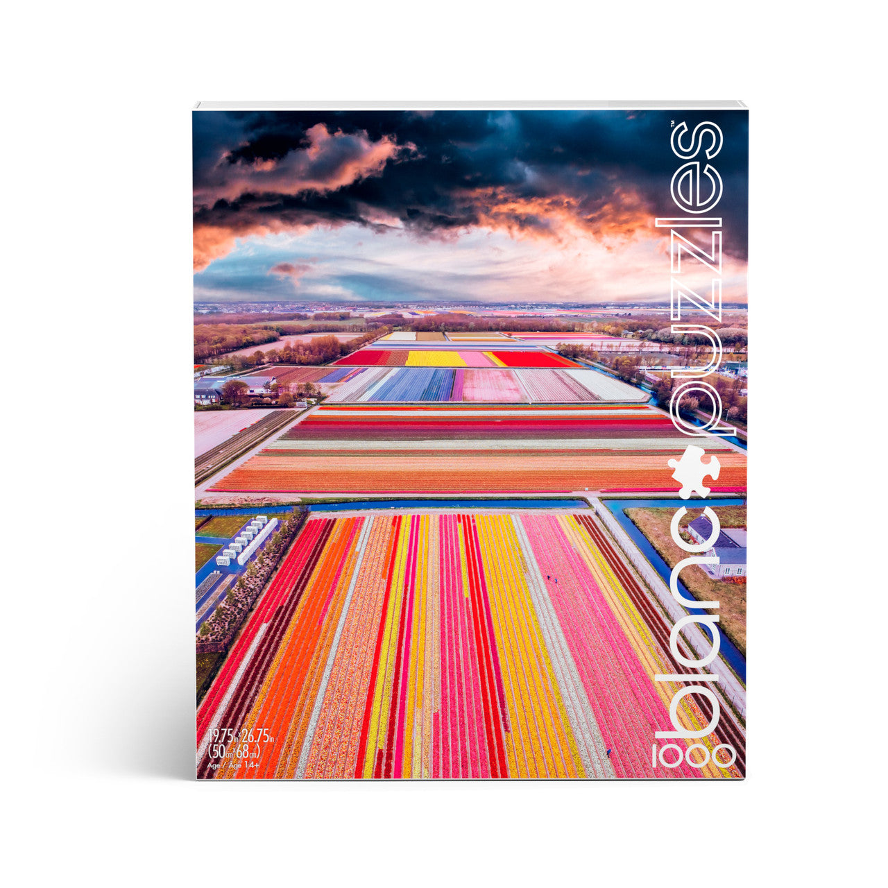 blanc Infinity Fields of the Netherlands 1000 Piece Jigsaw Puzzle Box