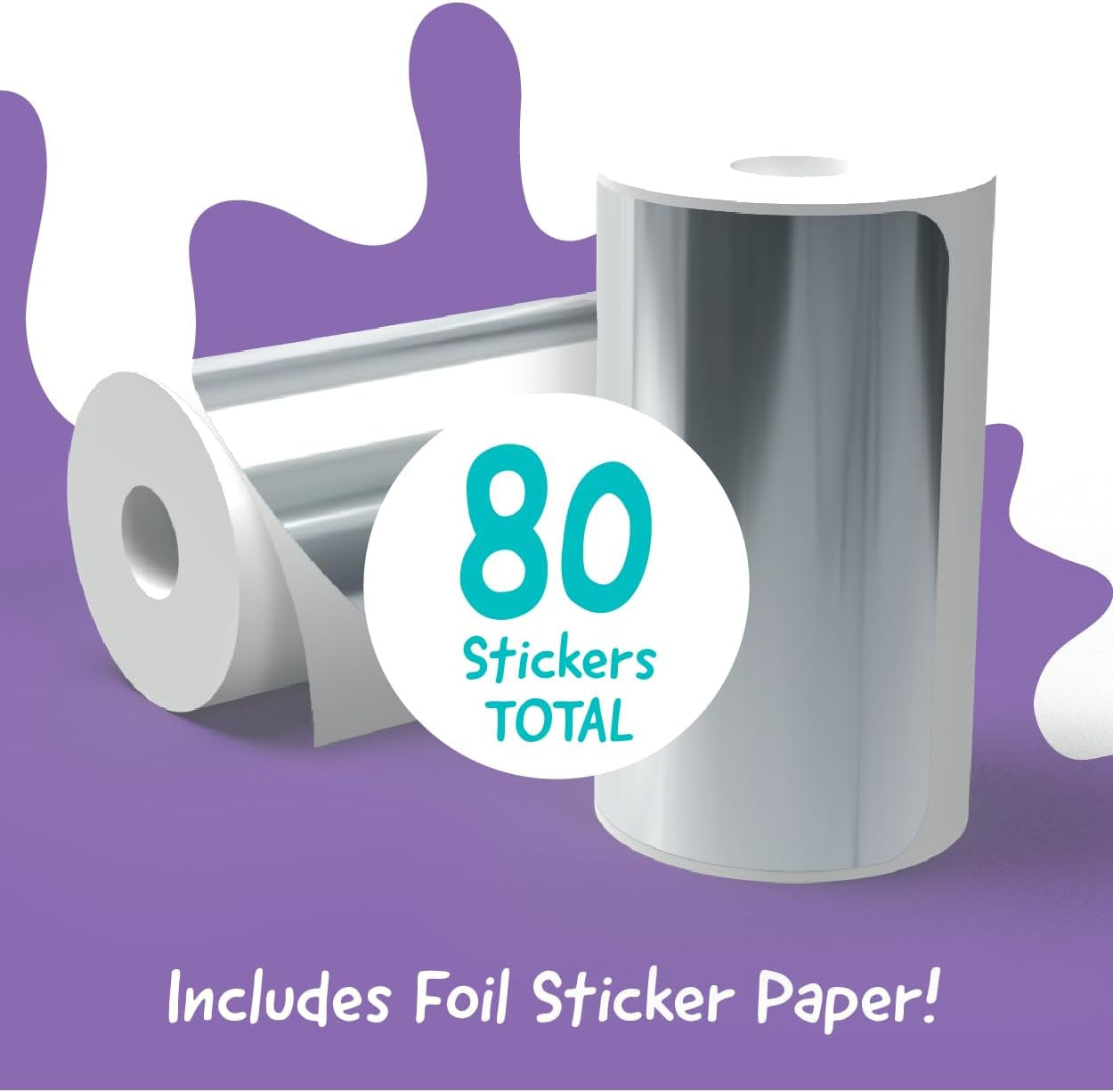 Ceaco Hello Blink - Sticker Maker - Refill Pack with 80 Foil Stickers