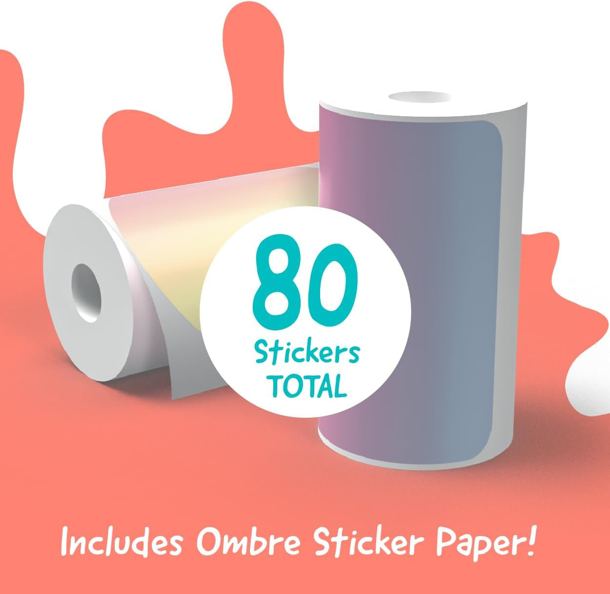 Hello Blink - Sticker Maker Refill Pack with 80 Glitter Stickers