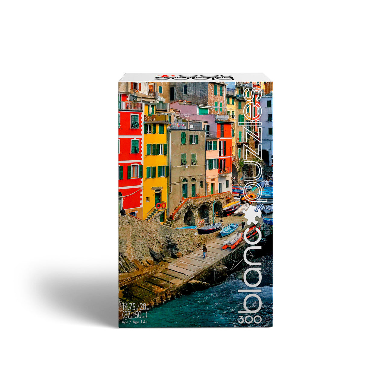 blanc Brights of Cinque Terre 300 Piece Jigsaw Puzzle Box