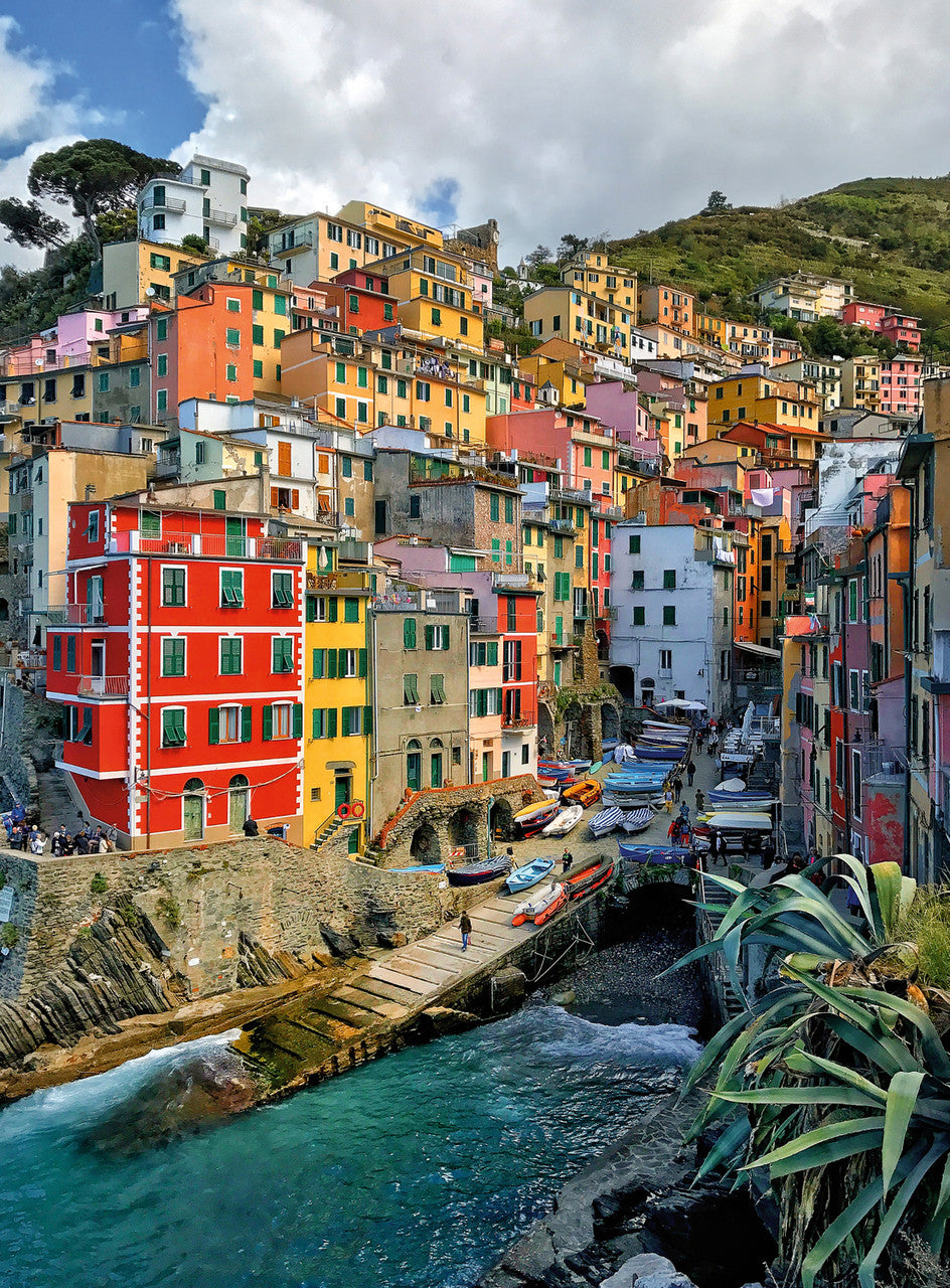 blanc Brights of Cinque Terre 300 Piece Jigsaw Puzzle