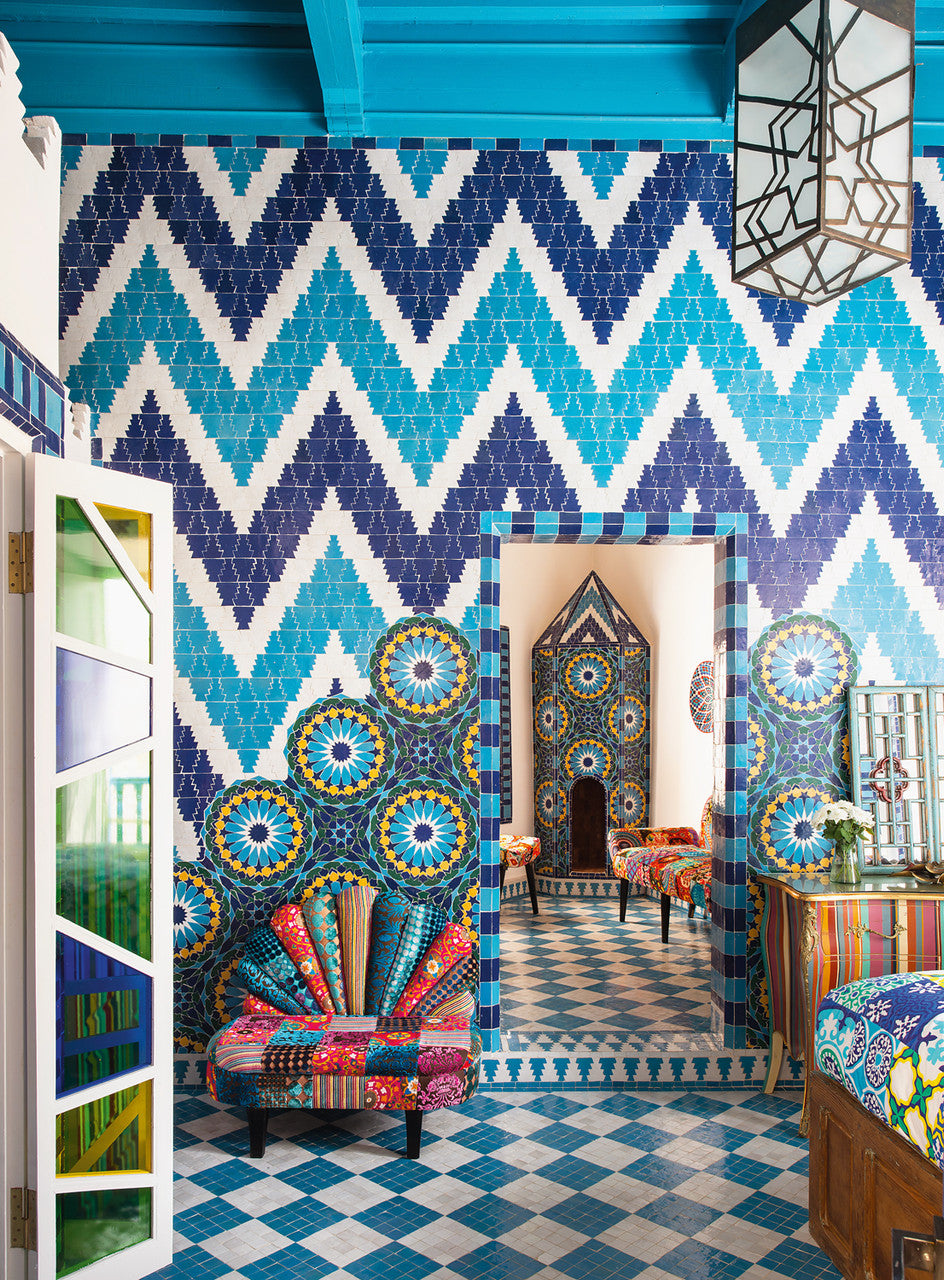 blanc Moroccan Tiles 300 Piece Jigsaw Puzzle