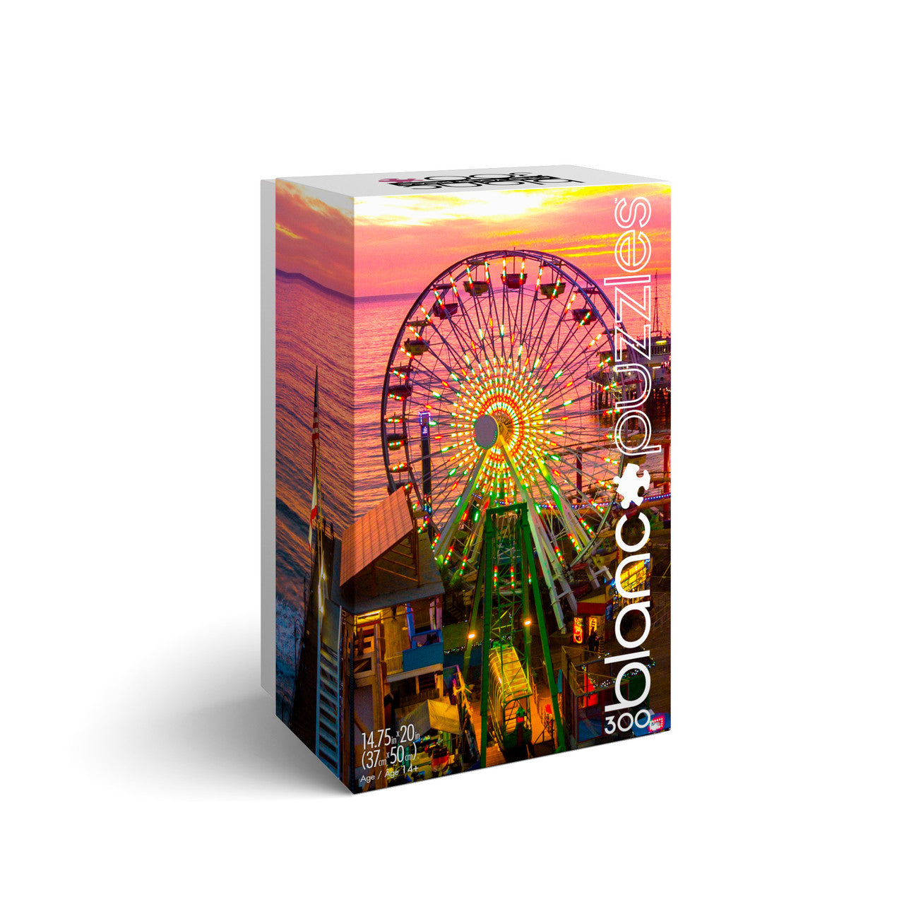 blanc Santa Monica Pier 300 Piece Jigsaw Puzzle Box