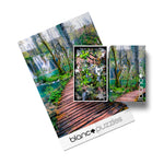 blanc Croatian Pathways 300 Piece Jigsaw Puzzle Contents
