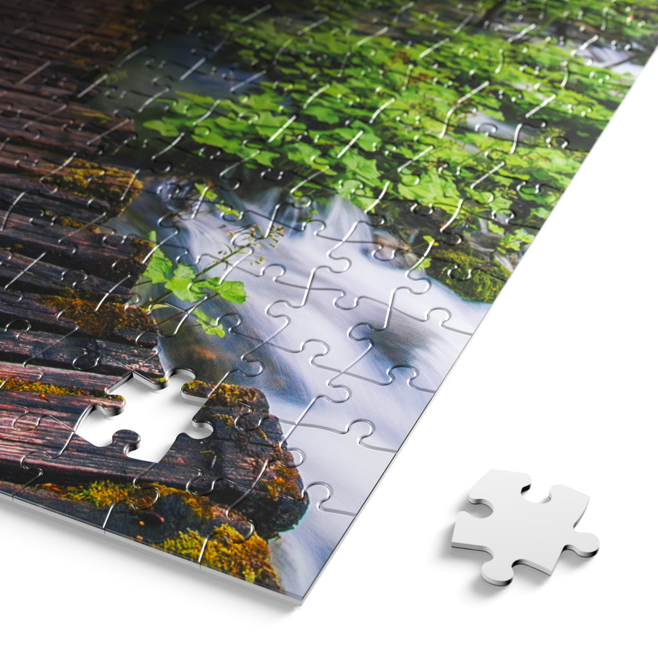 blanc Croatian Pathways 300 Piece Jigsaw Puzzle Pieces