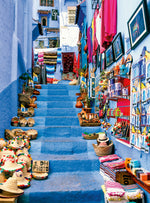 blanc Blue City of Morocco 300 Piece Jigsaw Puzzle