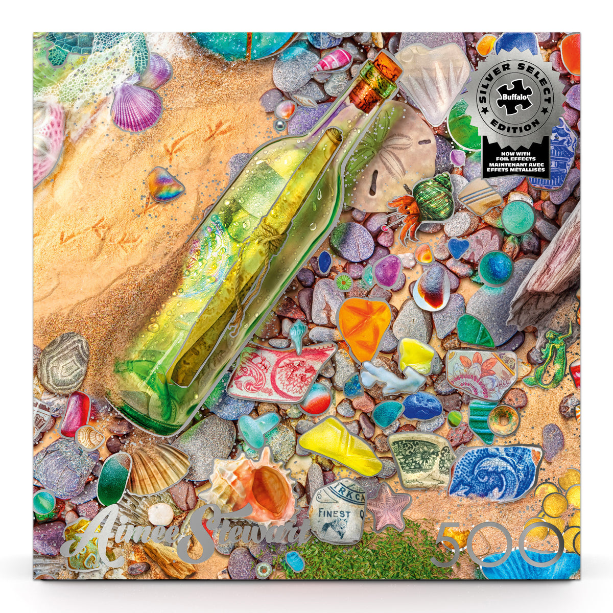 Silver Select - Aimee Stewart: Beachcomber's Bounty 500 Piece Puzzle