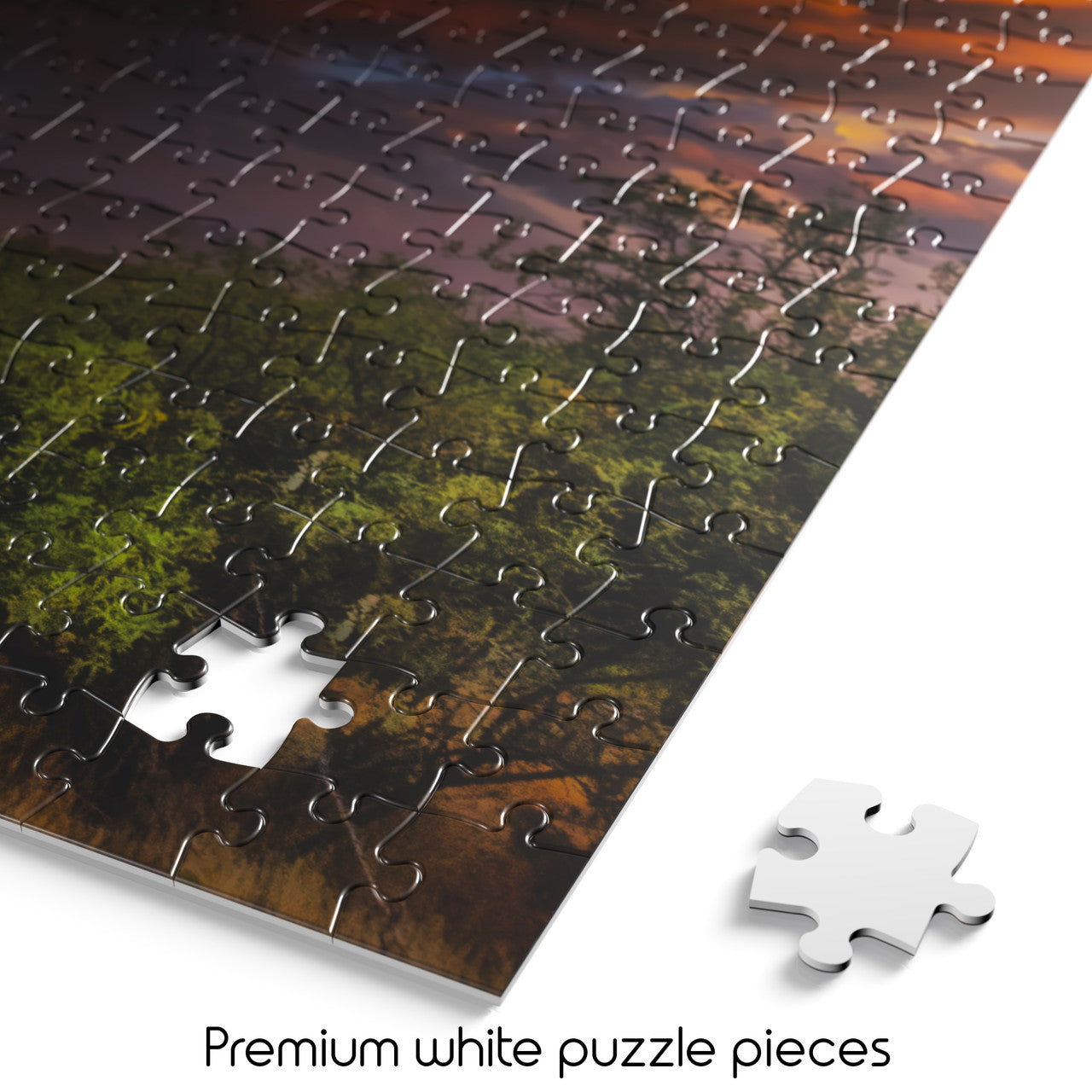 blanc - Series F: Desert Clouds, Arizona 500 Piece Jigsaw Puzzle