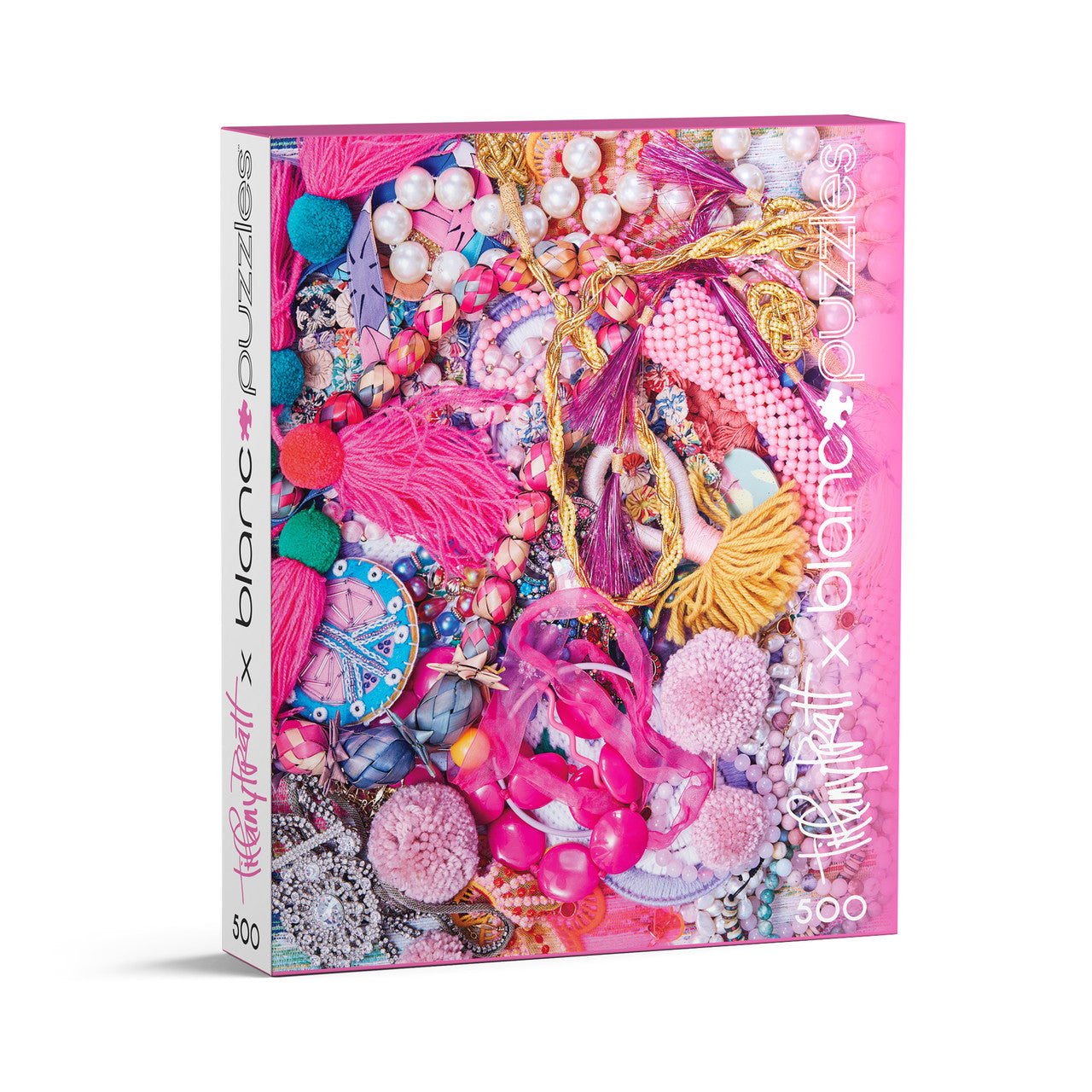 blanc x Tiffany Pratt: Jewelry Jumble 500 Piece Jigsaw Puzzle