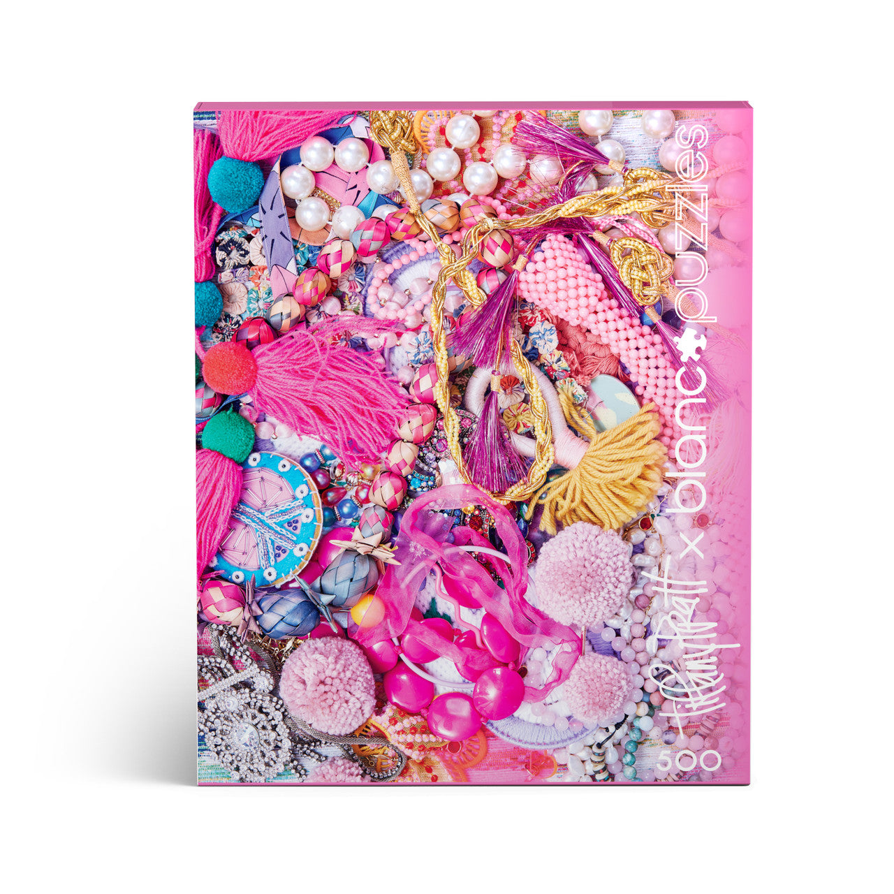 blanc x Tiffany Pratt: Jewelry Jumble 500 Piece Jigsaw Puzzle