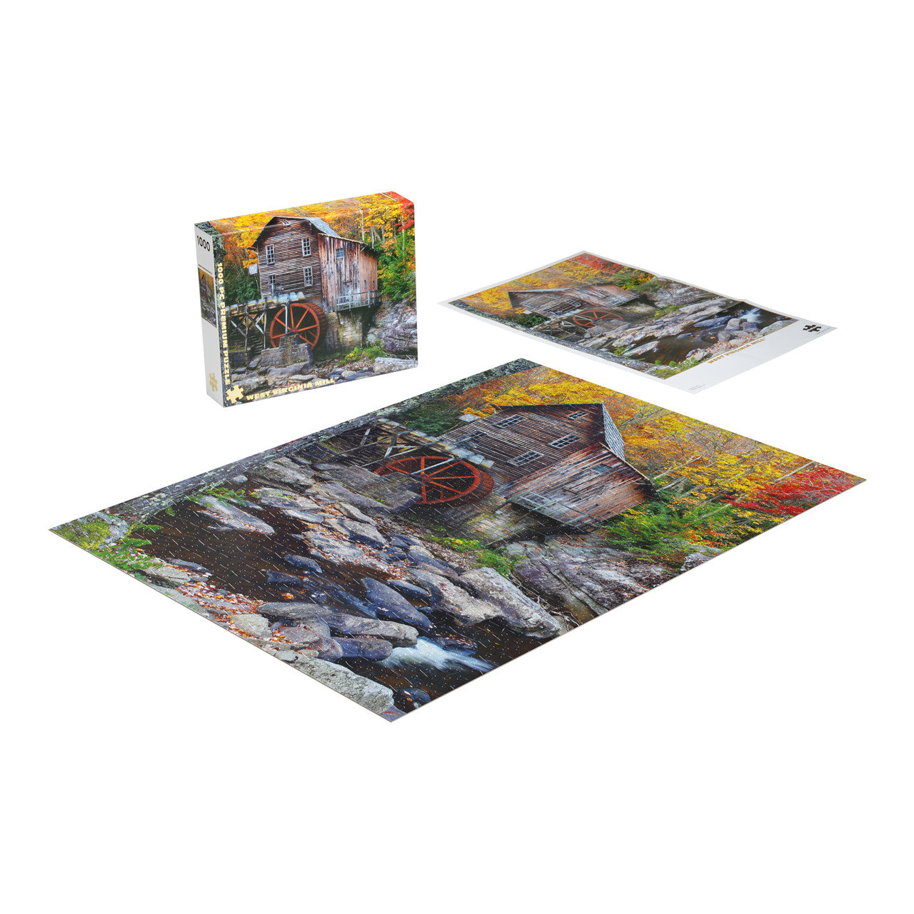 Buffalo Gold: West Virginia Mill 1000 Piece Puzzle