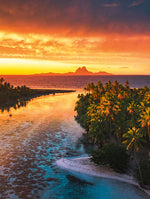 Bora Bora 500 Piece Jigsaw Puzzle - NOIR Puzzles