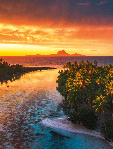 Bora Bora 500 Piece Jigsaw Puzzle - NOIR Puzzles