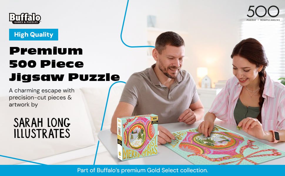 Gold Collection: Christmas Bauble 500 Piece Puzzle