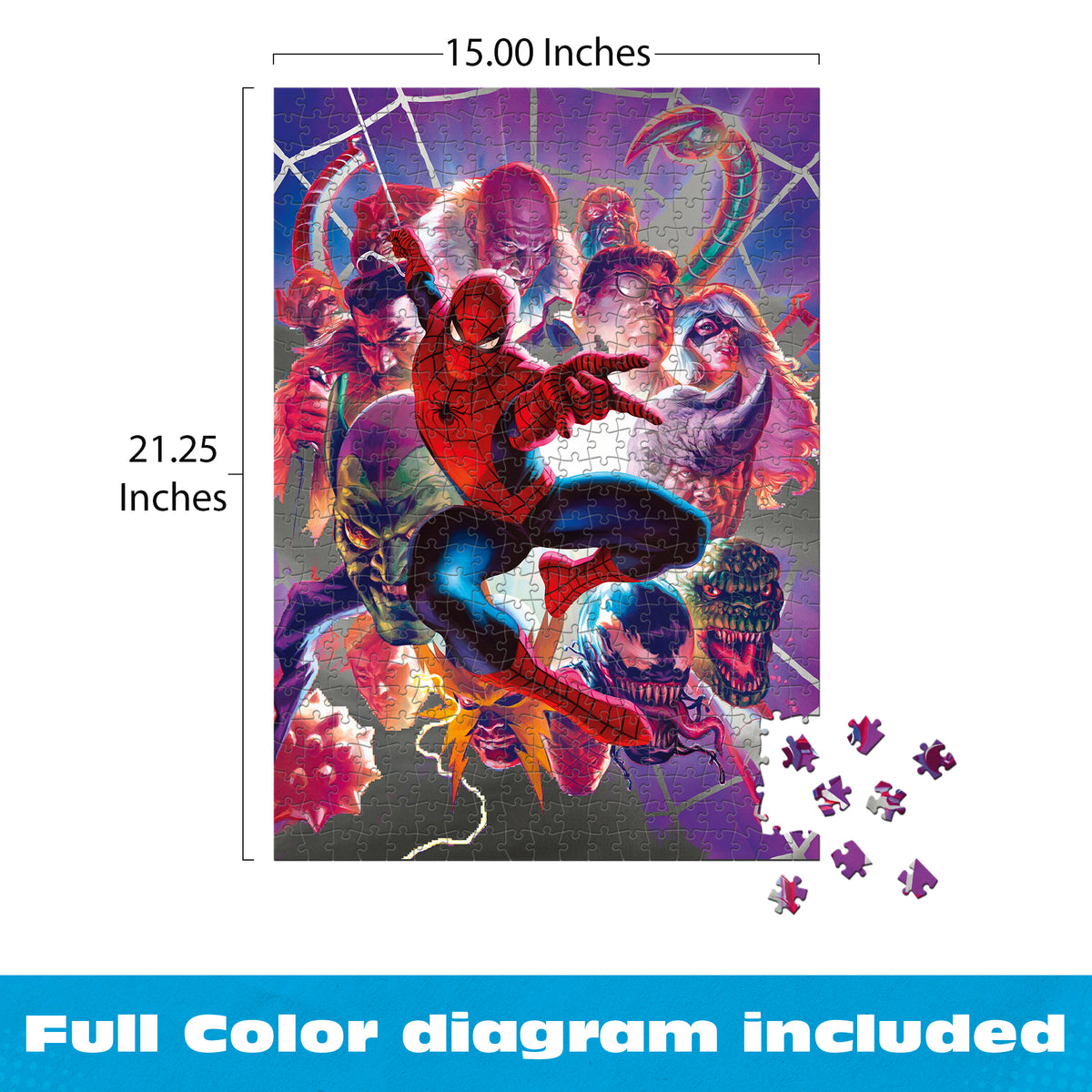 Marvel Silver Select: The Amazing Spider-Man #33 - 500 Piece Puzzle