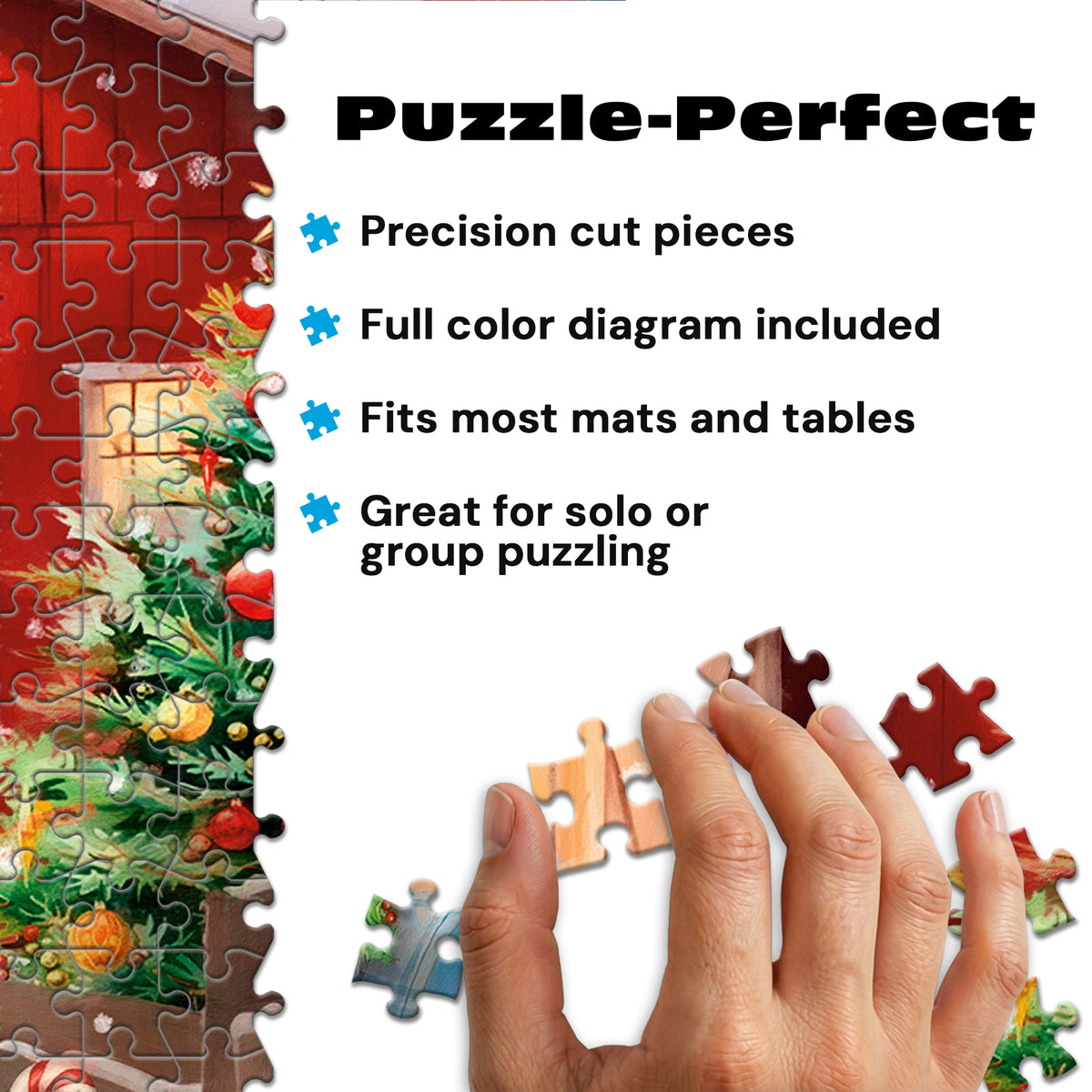 Country Life: Delivering Christmas 500 Piece Jigsaw Puzzle