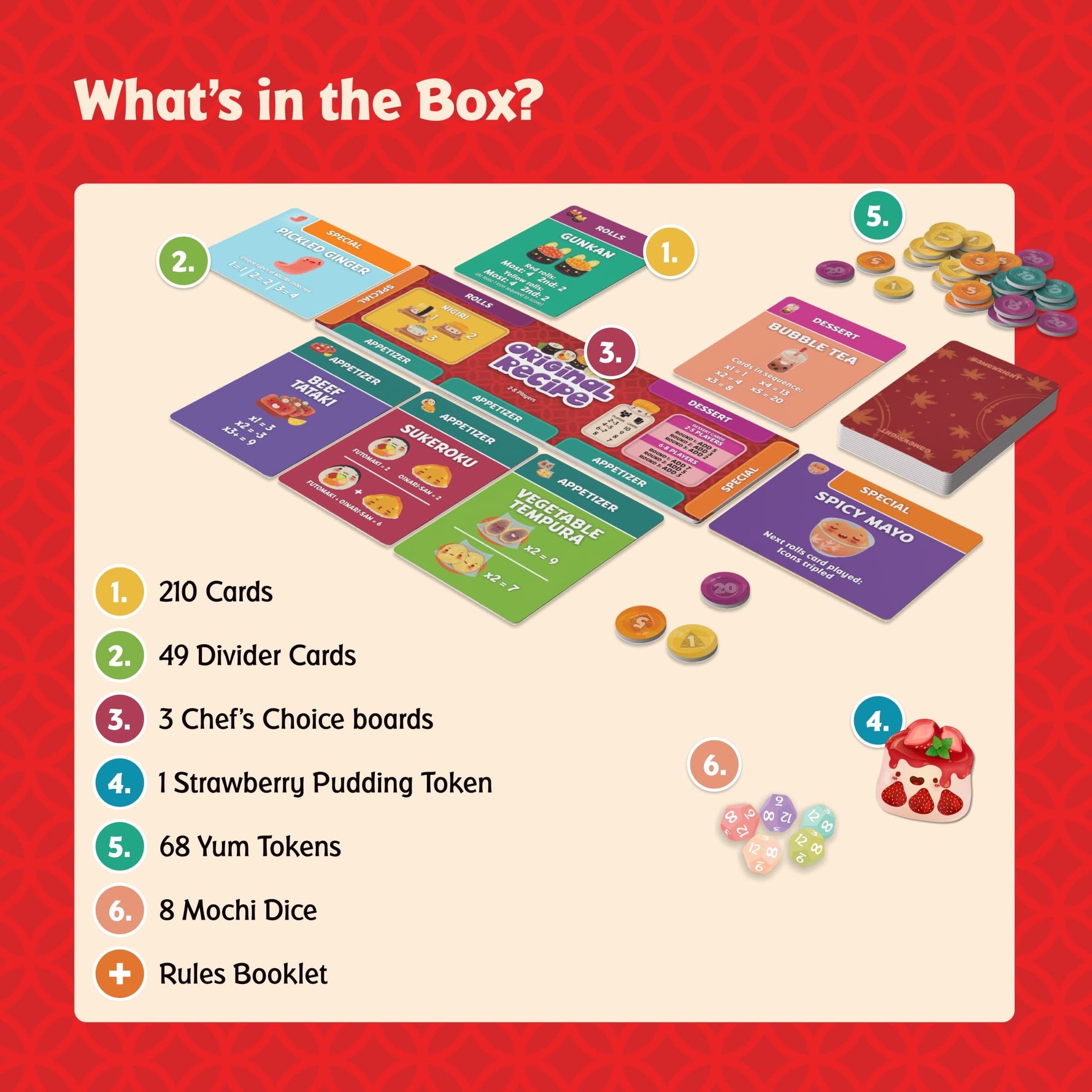 Sushi Go! Party Chef’s Special – New Card Drafting Game