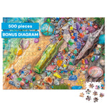 Silver Select - Aimee Stewart: Beachcomber's Bounty 500 Piece Puzzle