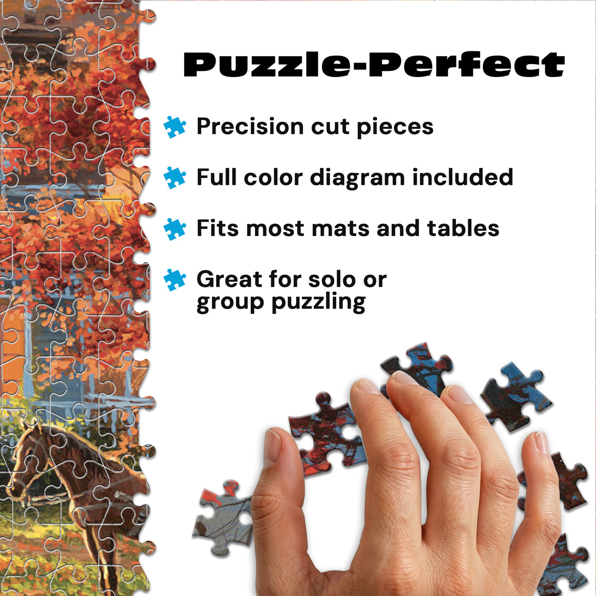 Abraham Hunter: Autumn Lights 1000 Piece Puzzle