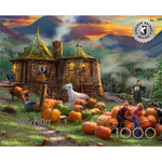 Ceaco Silver Select - Thomas Kinkade Harry Potter - Hagrid’s Hut - 1000 Piece Silver Select Jigsaw Puzzle