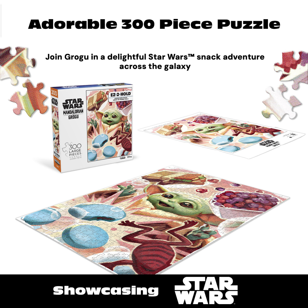 Star Wars: Snack Time for Grogu 300 Piece Puzzle
