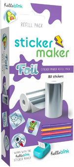 Ceaco Hello Blink - Sticker Maker - Refill Pack with 80 Foil Stickers