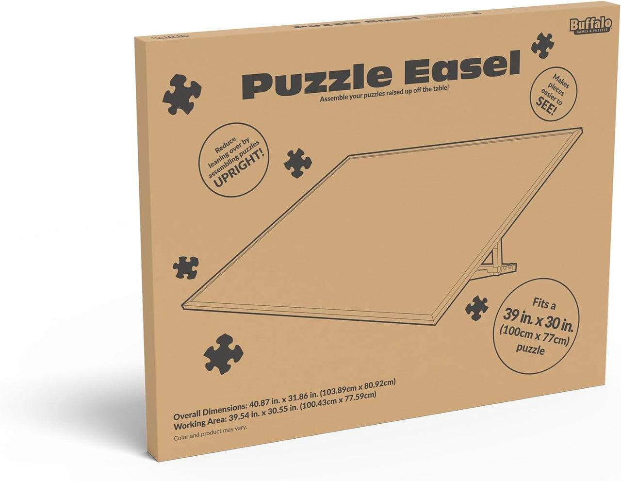 Pre-Assembled Wooden Easel Puzzle Board / Puzzle Table - Puzzle Size up to 2000 Pieces