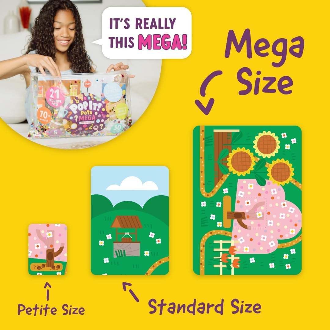 Pop It! Pets Mega Pack Season 2: Collectable Pets: Sensory Fidget Toy