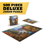Gold Collection – Adirondack Lake 500 Piece Jigsaw Puzzle - Abraham Hunter
