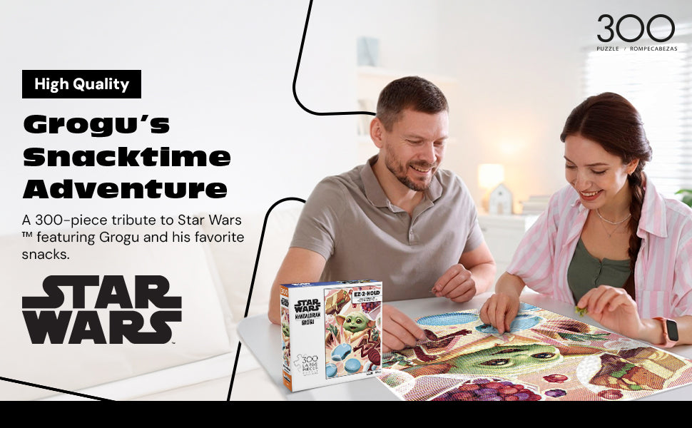 Star Wars: Snack Time for Grogu 300 Piece Puzzle
