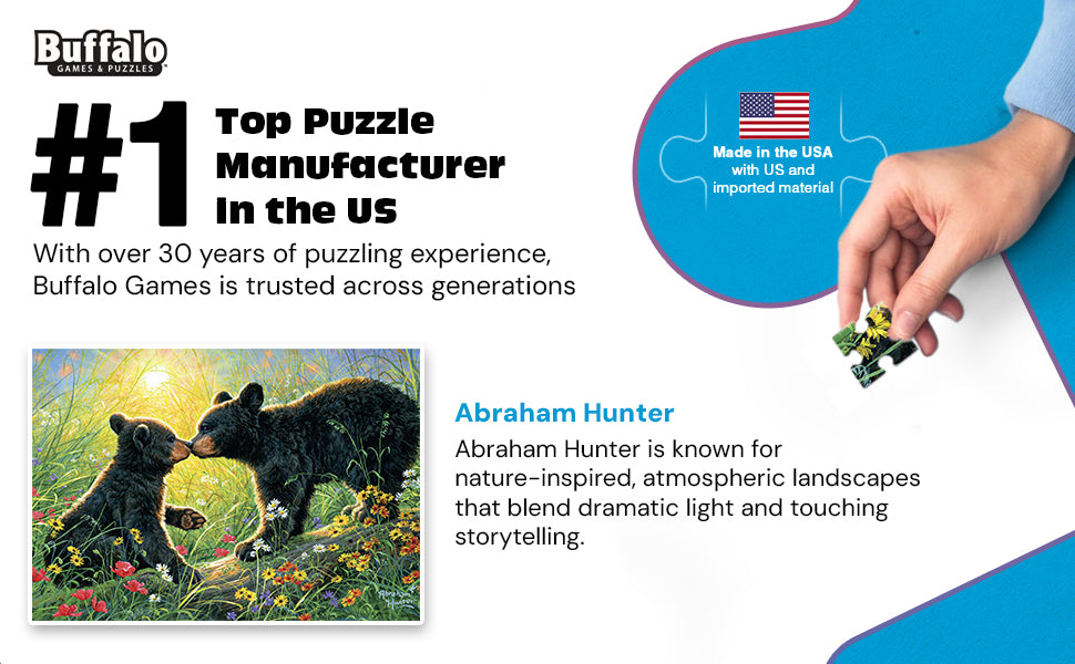 500pc Abraham Hunter: Love Bears