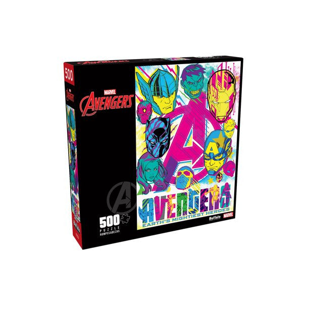 Marvel: Earth's Mightiest Heroes 500 Piece Jigsaw Puzzle