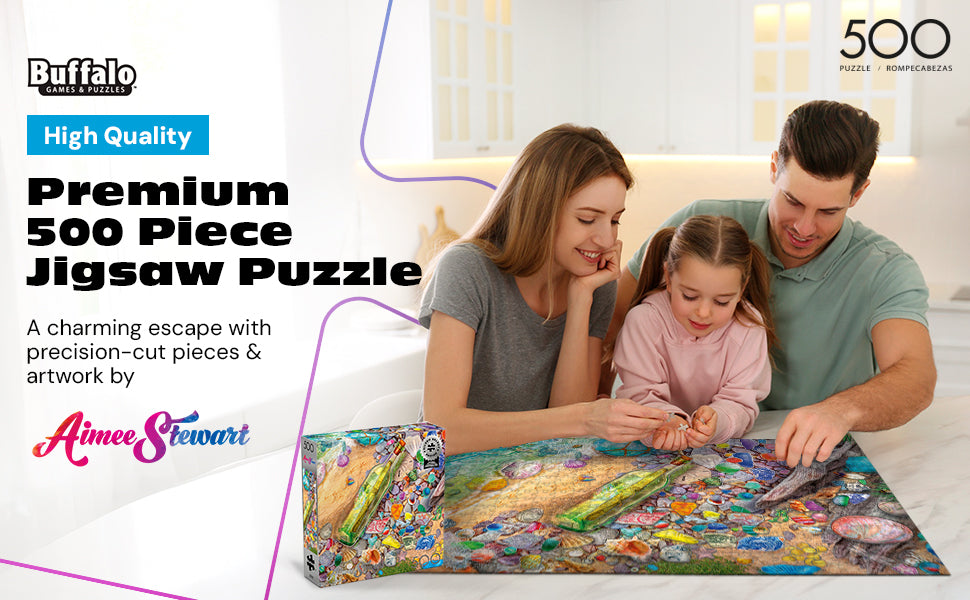 Silver Select - Aimee Stewart: Beachcomber's Bounty 500 Piece Puzzle