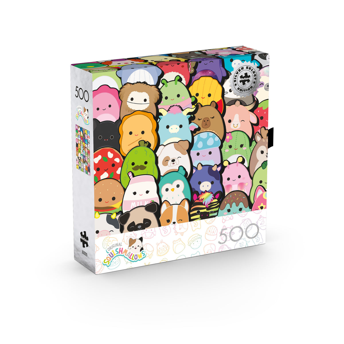 Squishmallows - 500 Piece Silver Select Jigsaw Puzzle