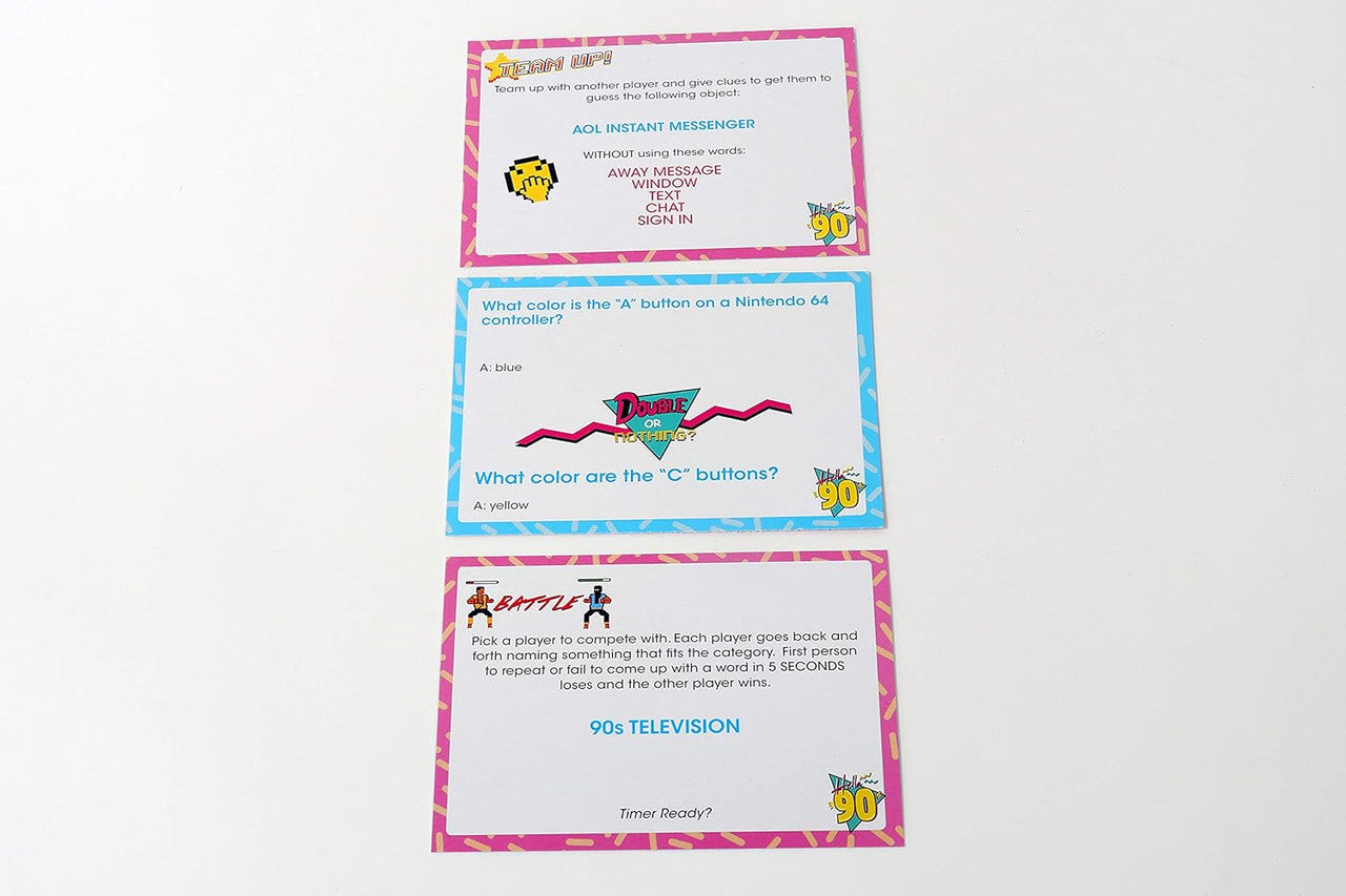 Hella 90's Pop Culture Trivia Game
