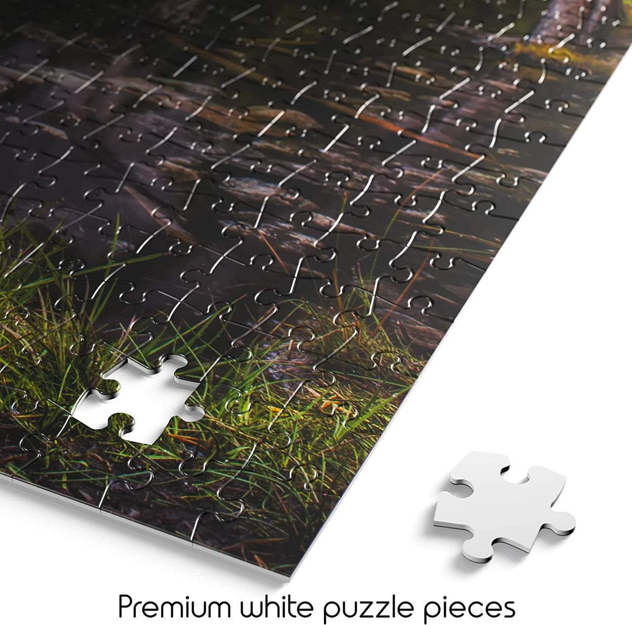 blanc - Series G: Grassi Lakes, Alberta Canada 300 Piece Jigsaw Puzzle