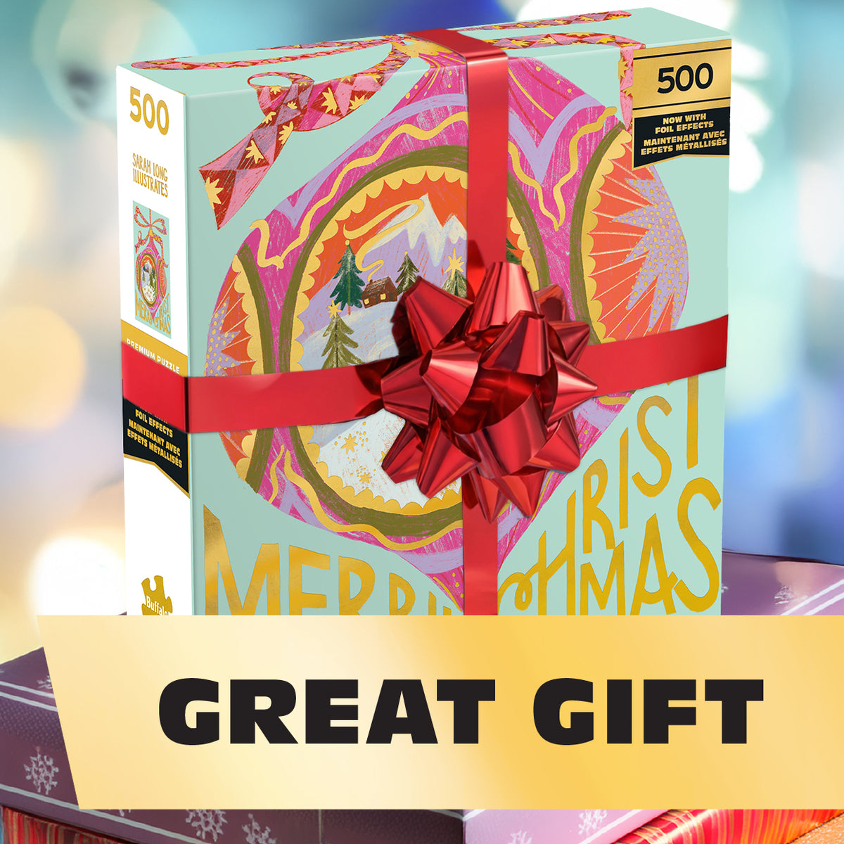 Gold Collection: Christmas Bauble 500 Piece Puzzle