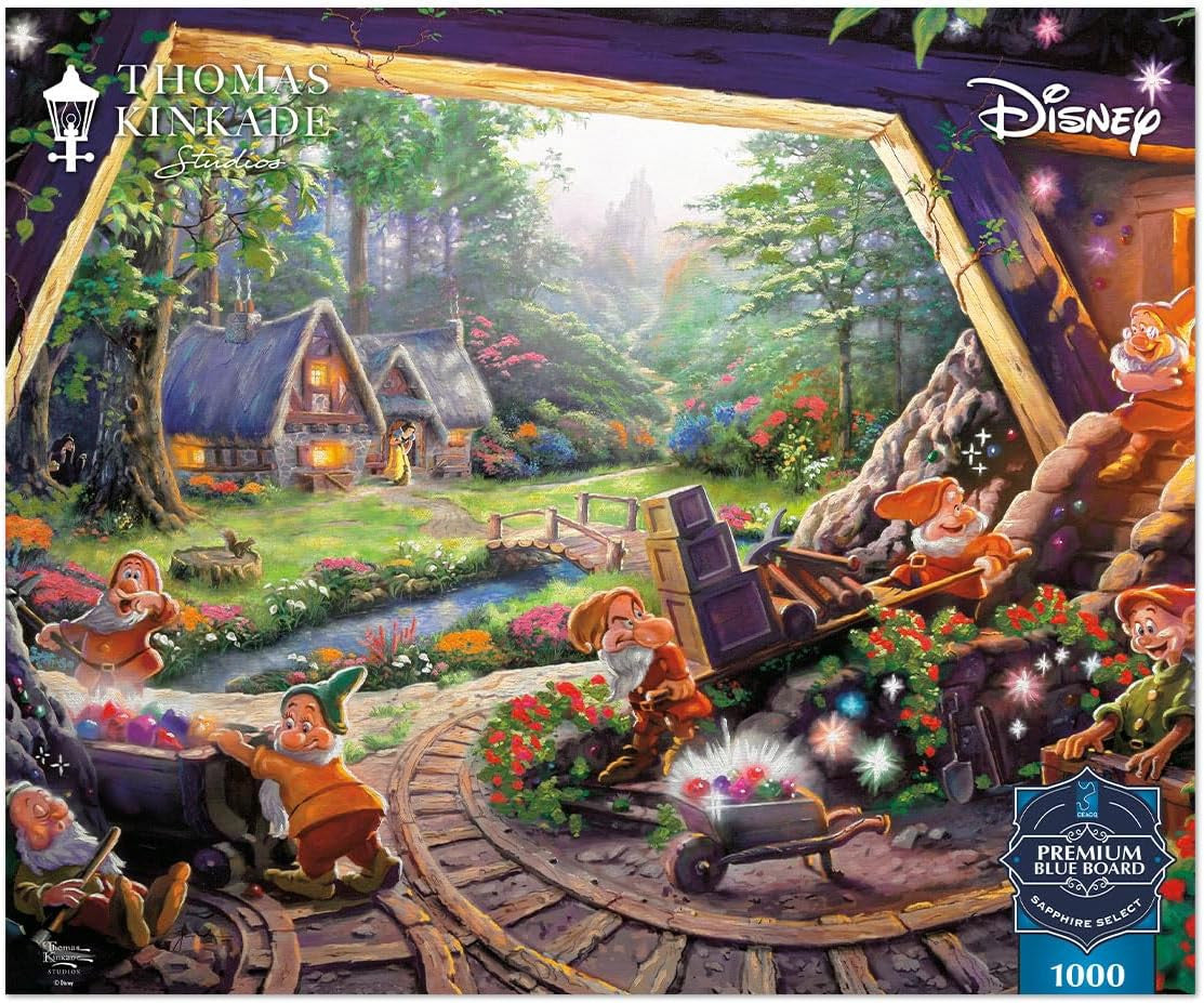 Ceaco: Sapphire Select: Disney: Snow White and The Seven Dwarfs 1000 Piece Puzzle
