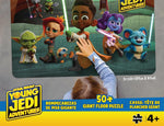 Star Wars - Young Jedi Adventures - 50 Piece Floor Puzzle Puzzle Perfect for Game Nights - Jumbo Pieces - Finished Size is 3ft x 2ft
