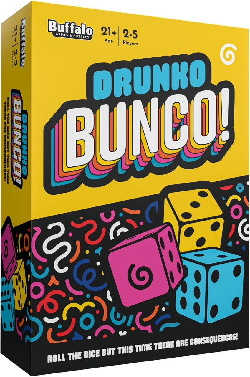Drunko Bunco - The Ultimate Adult Party Game | Dice, Drinks, and Endless Fun with Hilarious Consequences
