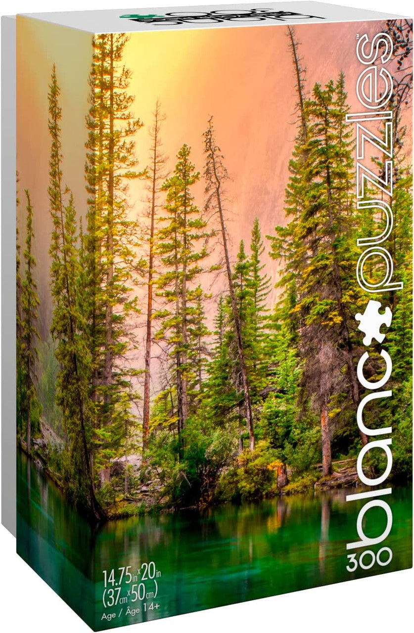 blanc - Series G: Grassi Lakes, Alberta Canada 300 Piece Jigsaw Puzzle