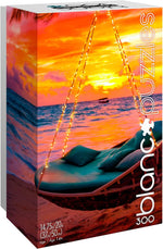 blanc - MALDIVES SUNSET 300 Piece Puzzle