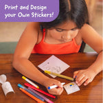 Ceaco Hello Blink - Sticker Maker - Refill Pack with 80 Foil Stickers